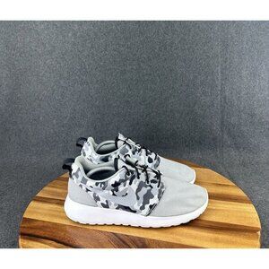 Nike Men's Roshe One SE Wolf Grey Black Camo Running Shoes 844687-013 Size 6.5